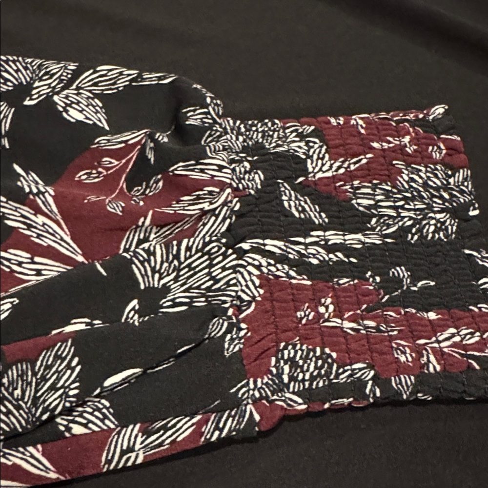 **NWT** Chico’s Darting Floral Boat Bishop Sleeve Dress - Picture 4 of 6